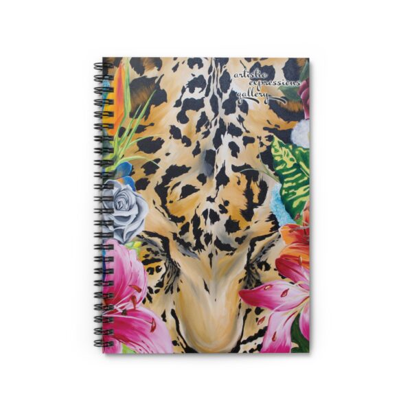 Leopard in the Tropics Spiral Notebook - Ruled Line